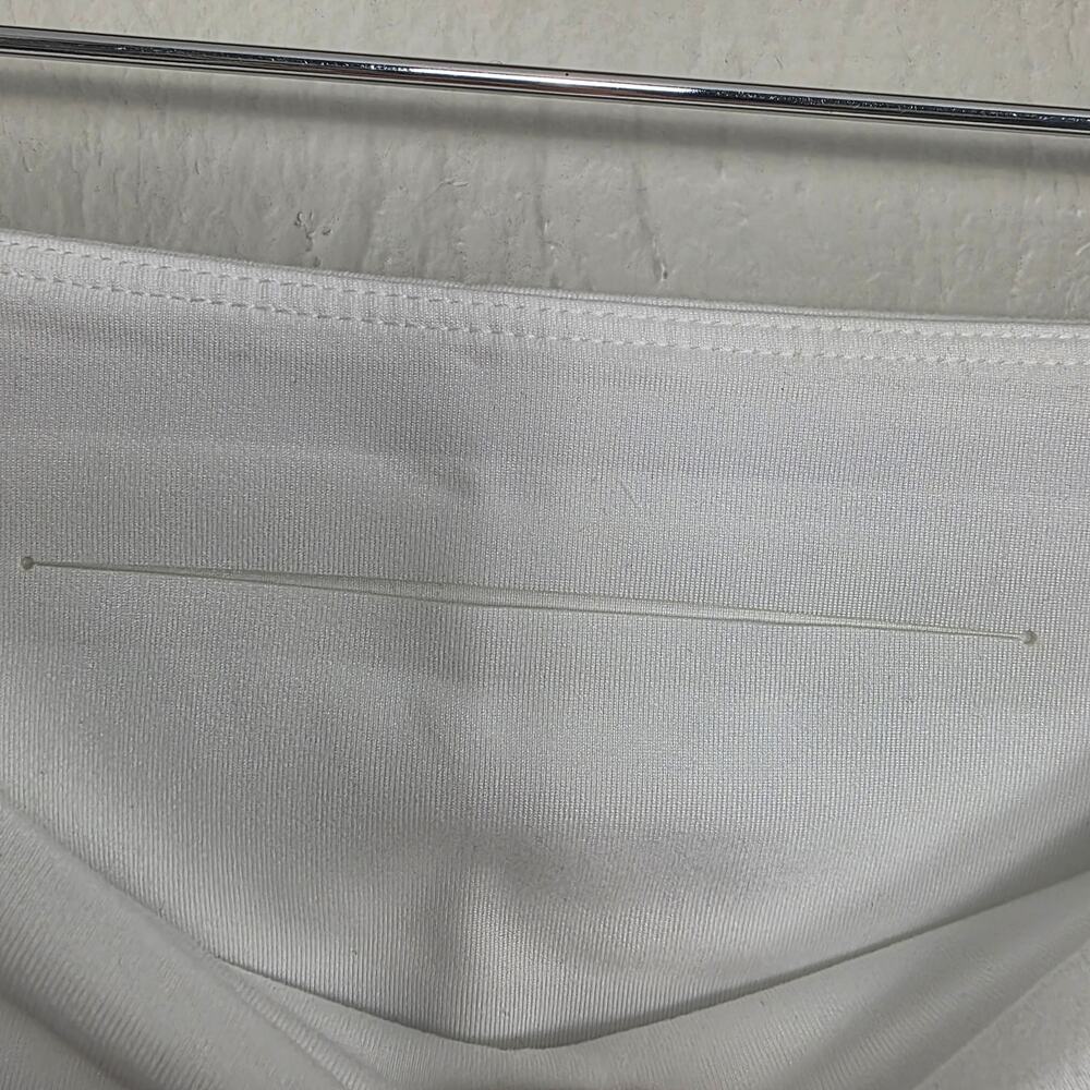 NWT Girlfriend Collective High Rise Wide Leg Pant White Small - Picture 7 of 12